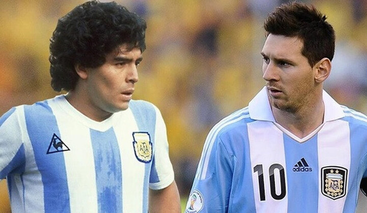 Con trai Maradona: Messi vĩ đại nhưng chưa bằng bố tôi