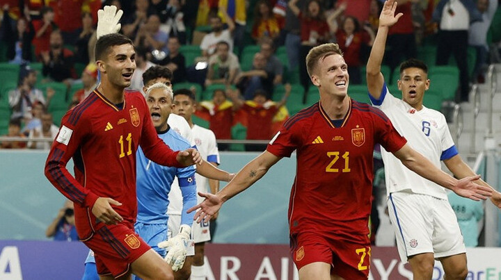 Trực tiếp bóng đá Tây Ban Nha 7-0 Costa Rica: Chiến thắng hủy diệt 