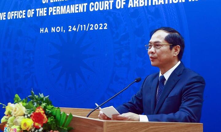 Việt Nam có văn phòng đại diện Tòa Trọng tài Thường trực