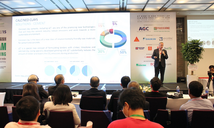 Giải pháp giảm phát thải CO2 từ Sika® tại hội thảo Kiến trúc xanh lần thứ 15