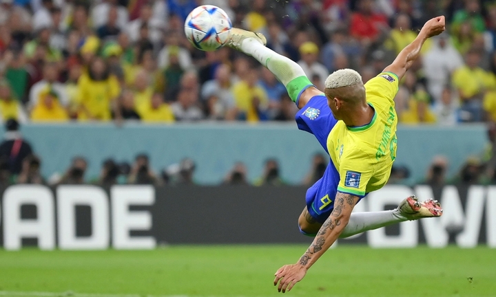 Richarlison giành giải Bàn thắng đẹp nhất World Cup 2022