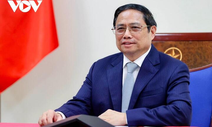 Thủ tướng Phạm Minh Chính điện đàm với Thủ tướng Cộng hòa Pháp