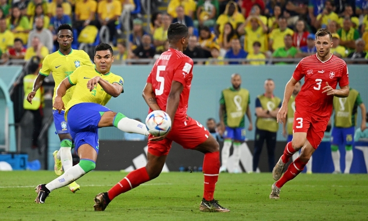 Kết quả bóng đá Brazil 1-0 Thụy Sỹ: Casemiro tỏa sáng