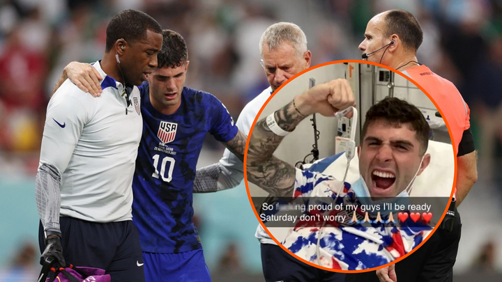 Ghi bàn chưa kịp ăn mừng, người hùng đội tuyển Mỹ vào thẳng bệnh viện