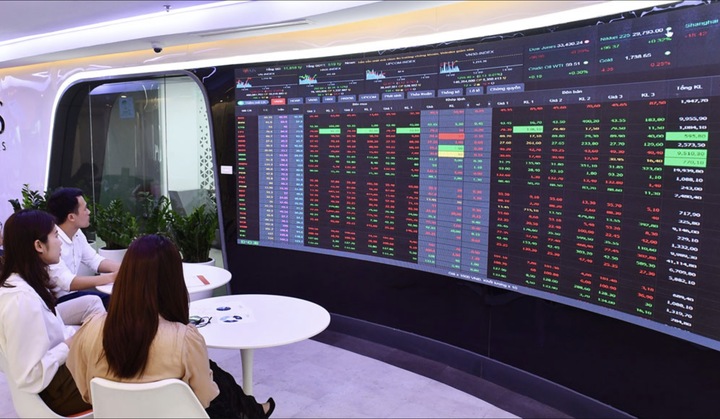 Cổ phiếu bất động sản rung lắc, giao dịch tăng vọt