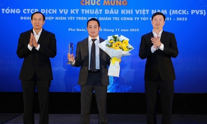 PTSC lọt top 10 doanh nghiệp niêm yết quản trị công ty tốt 2021 - 2022