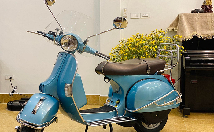 Vespa PX đi 6 năm vẫn 'hét' giá hơn 200 triệu, đắt hơn cả lúc mua mới