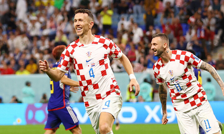 Thủ môn đẩy 3 quả luân lưu 11m, Croatia loại Nhật Bản