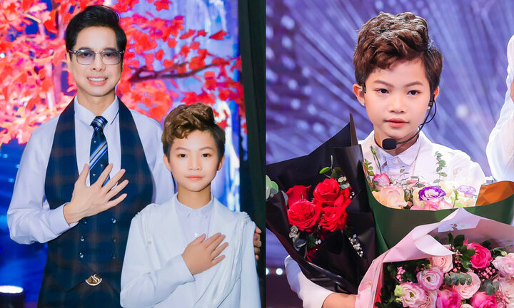 Ngọc Sơn nhận đỡ đầu cho cháu trai 9 tuổi Phong Thiên