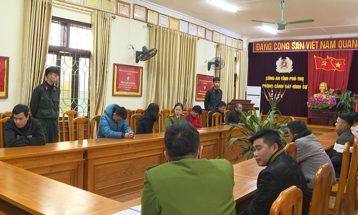 Công an Phú Thọ triệt phá đường dây cá độ bóng đá 1.000 tỷ đồng