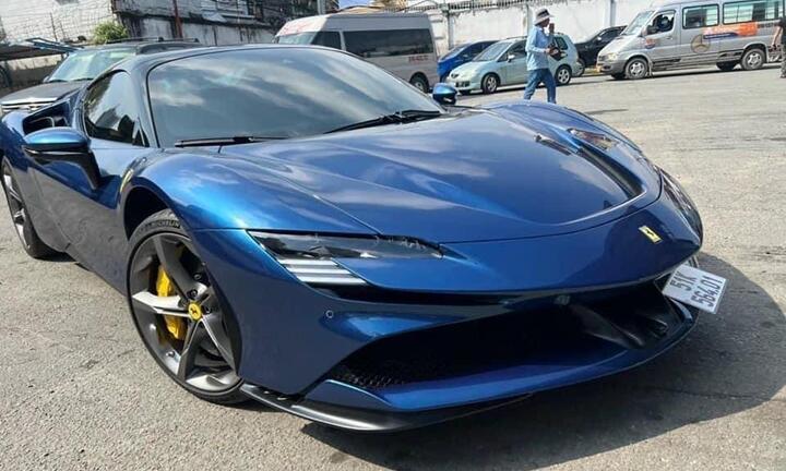 Siêu xe Ferrari SF90 hybrid gần 40 tỷ đồng của 'Cường Đô la' ra biển trắng