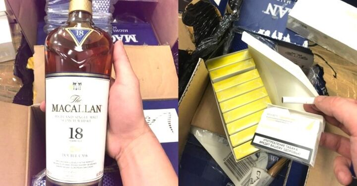 Vận chuyển trái phép rượu, thuốc lá hơn 9,2 tỷ đồng trên chuyến bay giải cứu