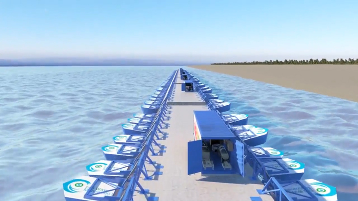 Nhà máy điện sóng lớn nhất thế giới