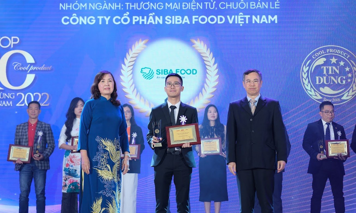 SIBA Food được vinh danh Top 10 Sản phẩm – Dịch vụ tin dùng Việt Nam 2022