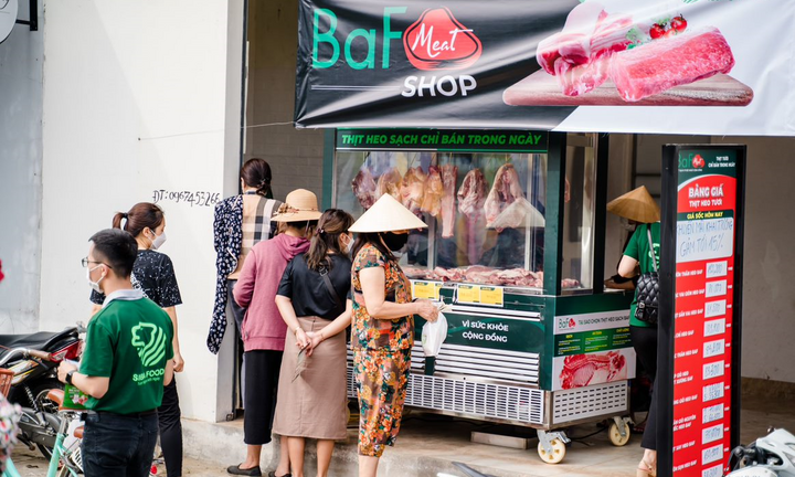 Chuỗi thực phẩm SIBA Food độc quyền phân phối thịt heo ăn chay BaF Meat