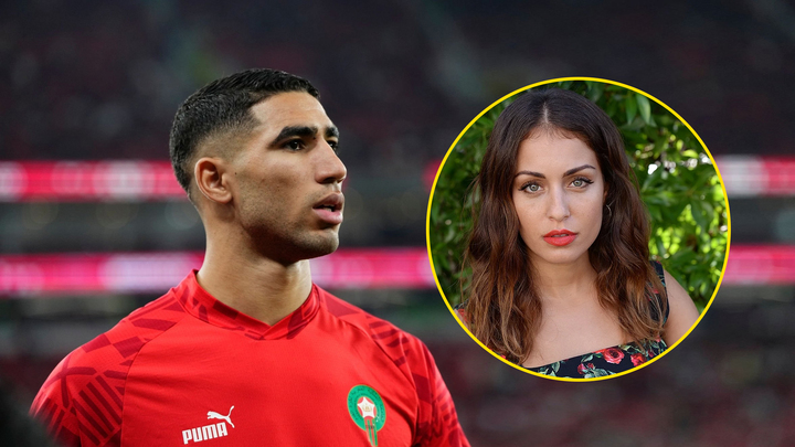 Thực hư ngôi sao Maroc bị vợ mắng trên khán đài