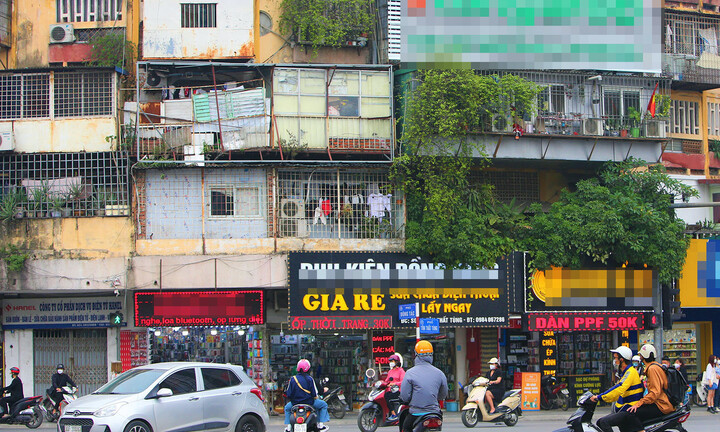 Hà Nội tính bồi thường gấp đôi diện tích khi cải tạo chung cư cũ