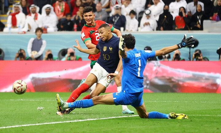 Trực tiếp bóng đá Pháp 2-0 Maroc: Dấu ấn Mbappe