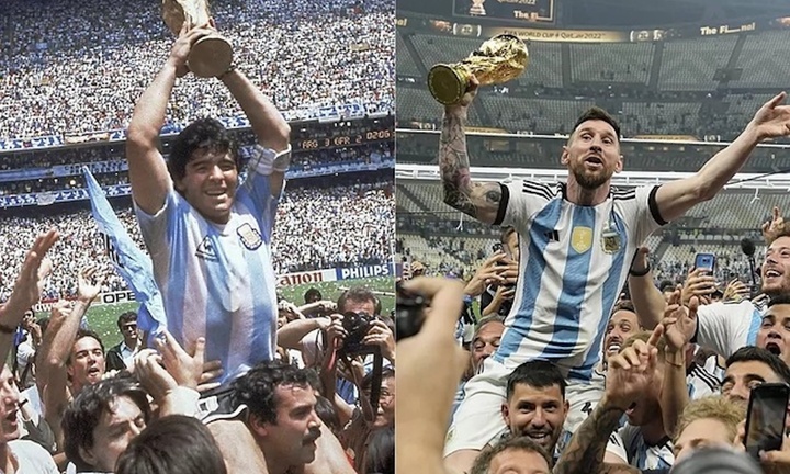 Thống kê chứng minh Messi sánh ngang Maradona ở đỉnh cao World Cup