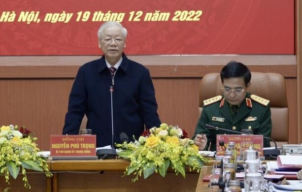 Tổng Bí thư yêu cầu Quân đội phải giữ gìn cho được truyền thống, danh dự