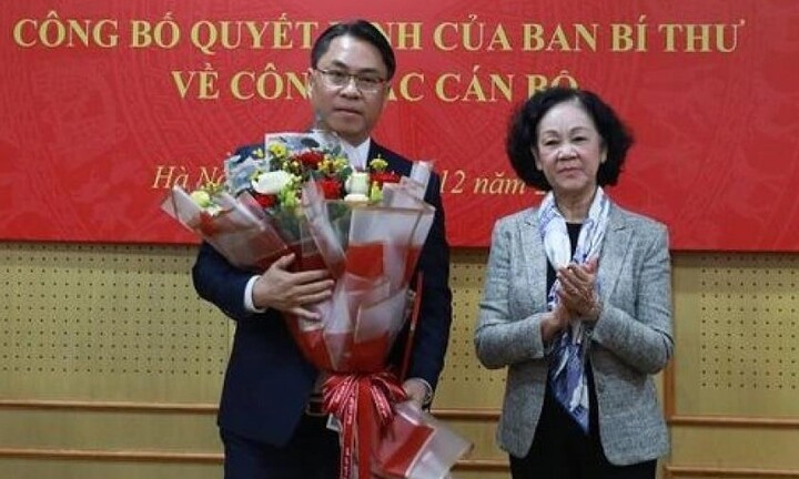 Ông Phan Thăng An được bổ nhiệm làm Phó Trưởng Ban Tổ chức Trung ương