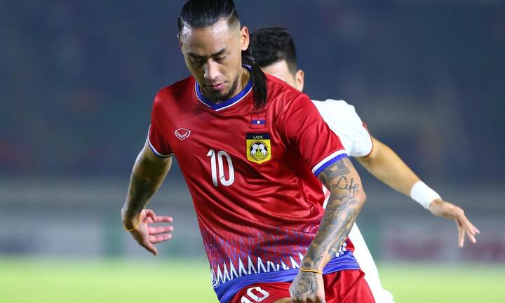 Ngôi sao gốc Pháp của Lào chia tay AFF Cup