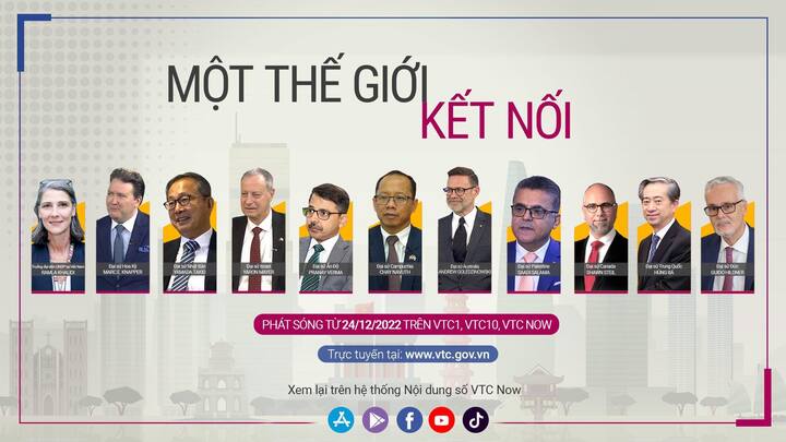 Đại sứ nhiều nước lần đầu xuất hiện trên sóng truyền hình trước thềm năm mới