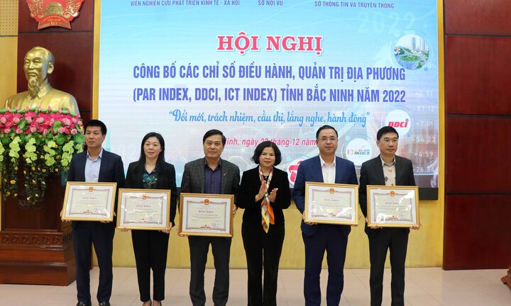 Bắc Ninh: Công bố chỉ số điều hành, quản trị địa phương năm 2022