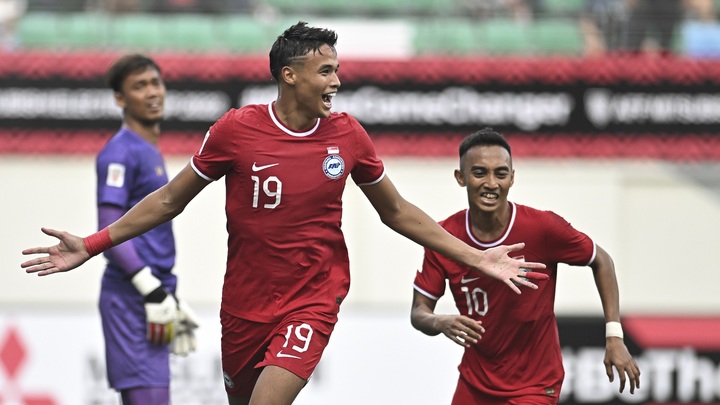 Kết quả bóng đá Singapore 3-2 Myanmar: Rượt đuổi kịch tính