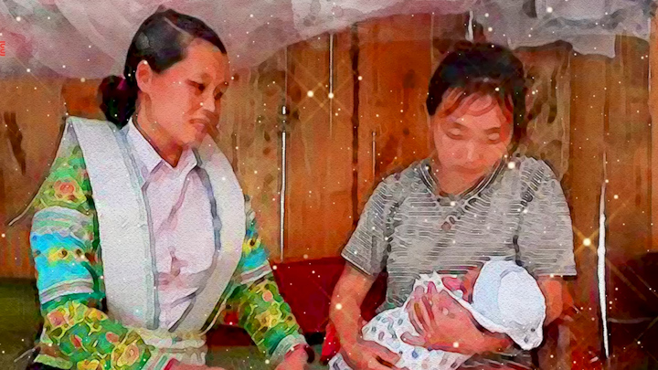 Người Mường và tục sinh nở tại nhà 