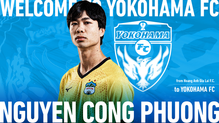 Công Phượng gia nhập Yokohama FC