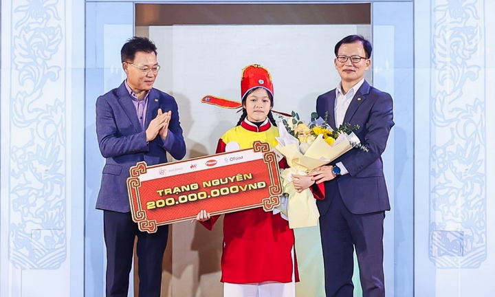 Tập đoàn Daesang đồng hành cùng Trạng Nguyên 13 tuổi tìm ra chủ nhân bảng vàng