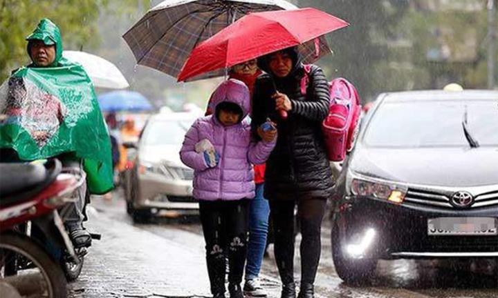 Dự báo thời tiết hôm nay ngày 28/12: Nhiệt độ giảm sâu, Bắc Bộ chuyển mưa rét