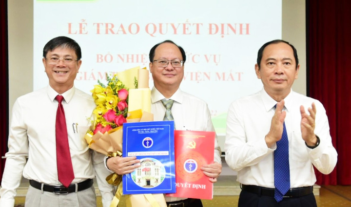 Bổ nhiệm bác sĩ Lê Anh Tuấn làm Giám đốc Bệnh viện Mắt TP.HCM