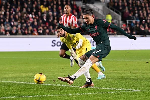 Liverpool thua Brentford 1-3