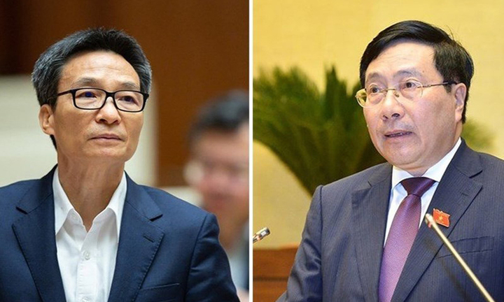 Trình Quốc hội phê chuẩn miễn nhiệm 2 Phó Thủ tướng