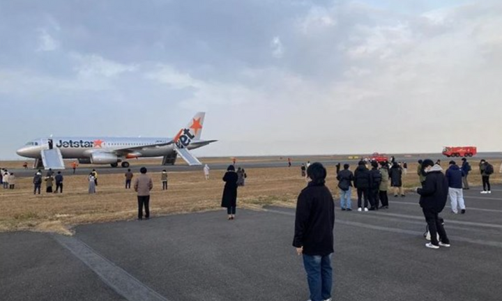 Bị đe dọa đánh bom, máy bay của Nhật Bản phải hạ cánh khẩn cấp