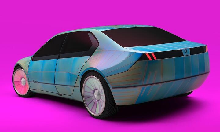 BMW ra mắt mẫu ô tô đổi màu và giao tiếp với người lái