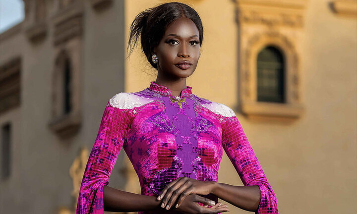 Bộ sưu tập áo dài của NTK Đỗ Trịnh Hoài Nam gây ấn tượng tại Mỹ 