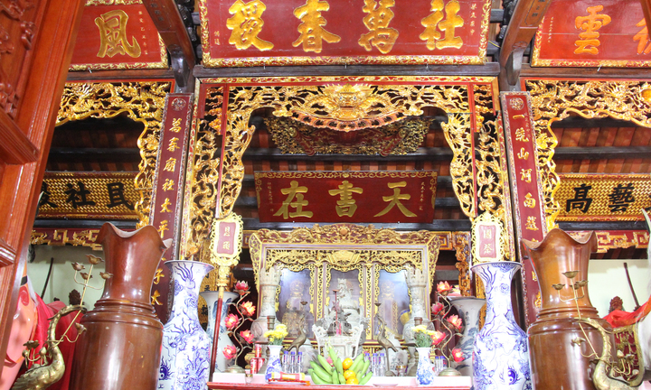 Tận thấy bảo vật của vua Lý Nam Đế trong đình cổ linh thiêng ở Thái Bình