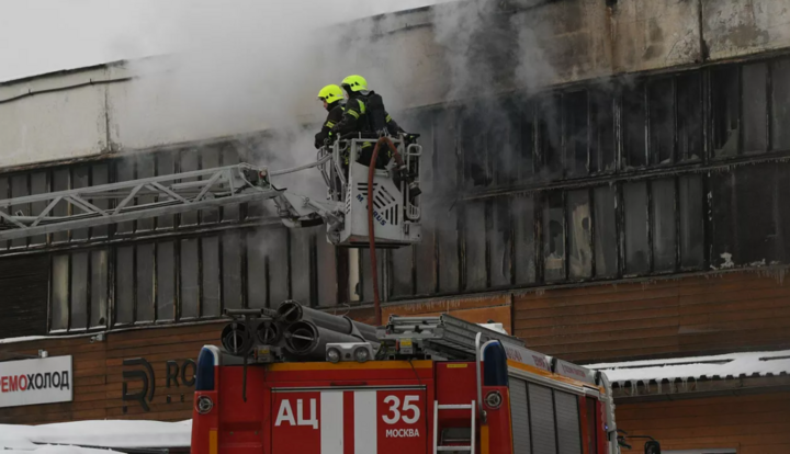 Nga: Cháy kho hàng ở Đông Bắc Moskva, hơn 230 người được sơ tán