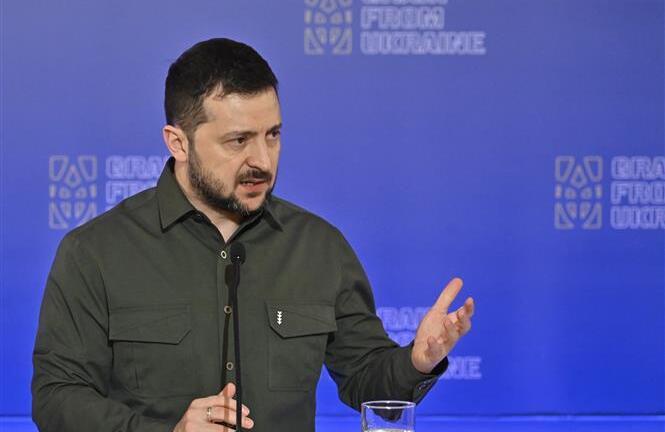 Ukraine dự kiến thời điểm tổ chức hội nghị hòa bình