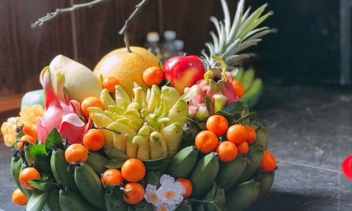 Cách trang trí mâm ngũ quả ngày Tết 