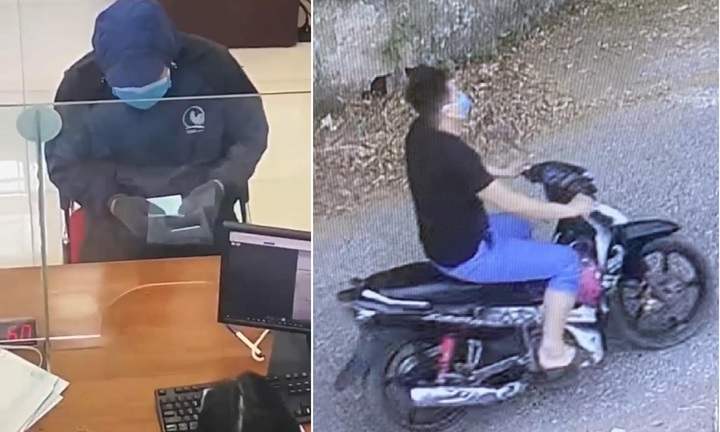 Tên cướp ngân hàng sa lưới sau 12 tiếng gây án vì...béo