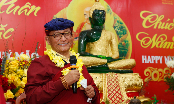Đức Gyalwang Drukpa thăm chùa Phật Tích