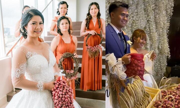 Bão giá tại Philippines: Khi hành trở thành quà cưới và hoa cưới