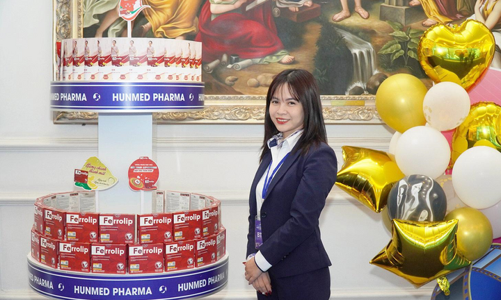 Hunmed Pharma ra mắt dòng sắt bao vi nang Ferrolip