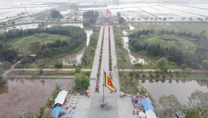 Tận thấy Khu lăng mộ và đền thờ các vị vua triều Trần ở Thái Bình trước khai hội