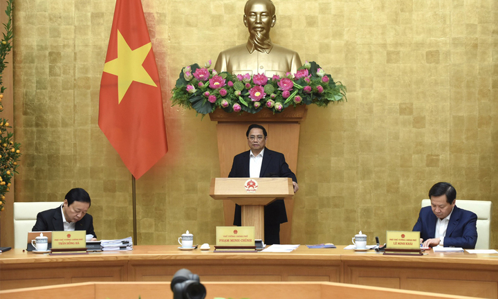 Thủ tướng chủ trì phiên họp Chính phủ thường kỳ tháng 1/2023