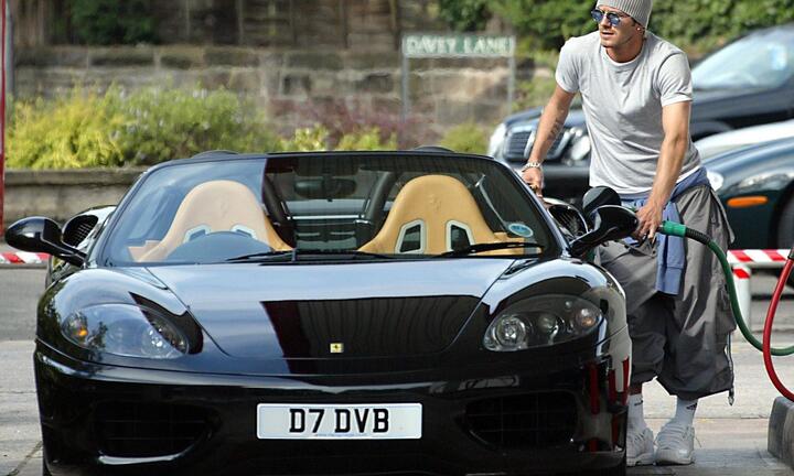 Chi tiết siêu xe Ferrari 360 Spider của David Beckham